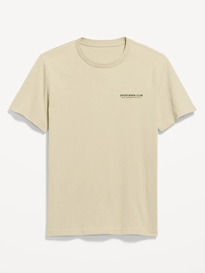 Crew-Neck Graphic T-Shirt