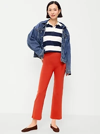 High-Waisted Fashion Kick Flare Leggings