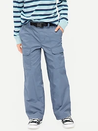 Super Baggy Belted Pull-On Cargo Pants for Boys