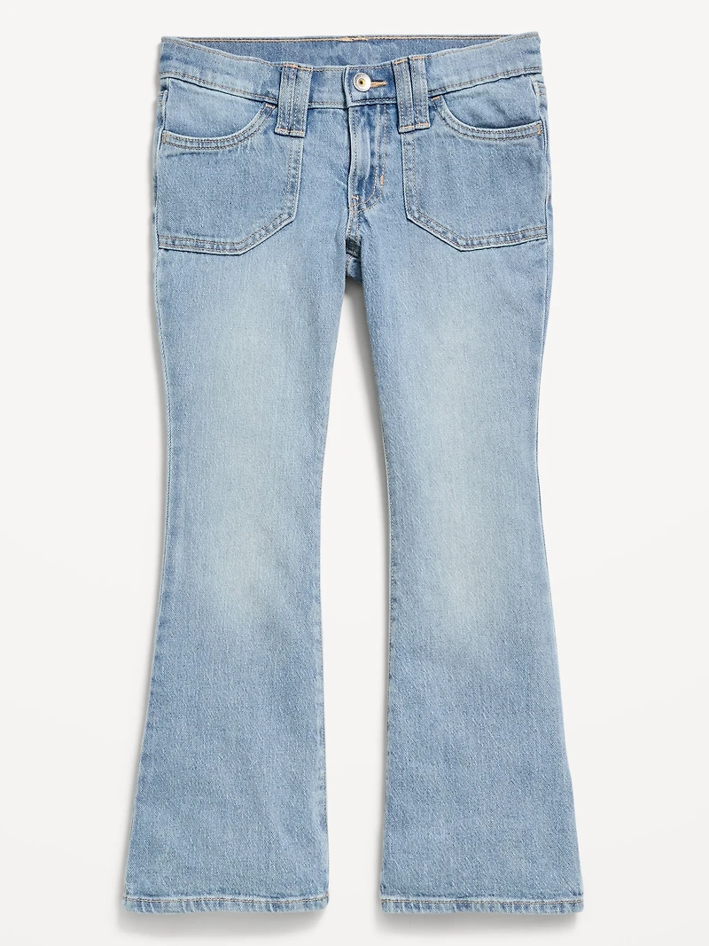 Low-Rise Flare-Leg Jeans for Girls