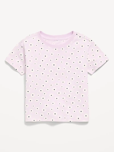 Printed Short-Sleeve T-Shirt for Toddler Girls
