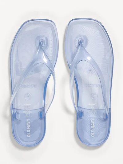 Flip-Flop Jelly Sandals for Women