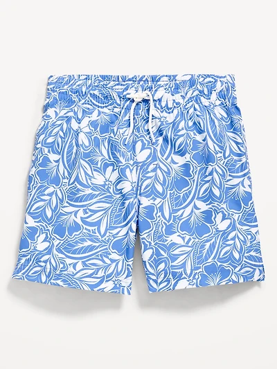 Printed Swim Trunks for Boys