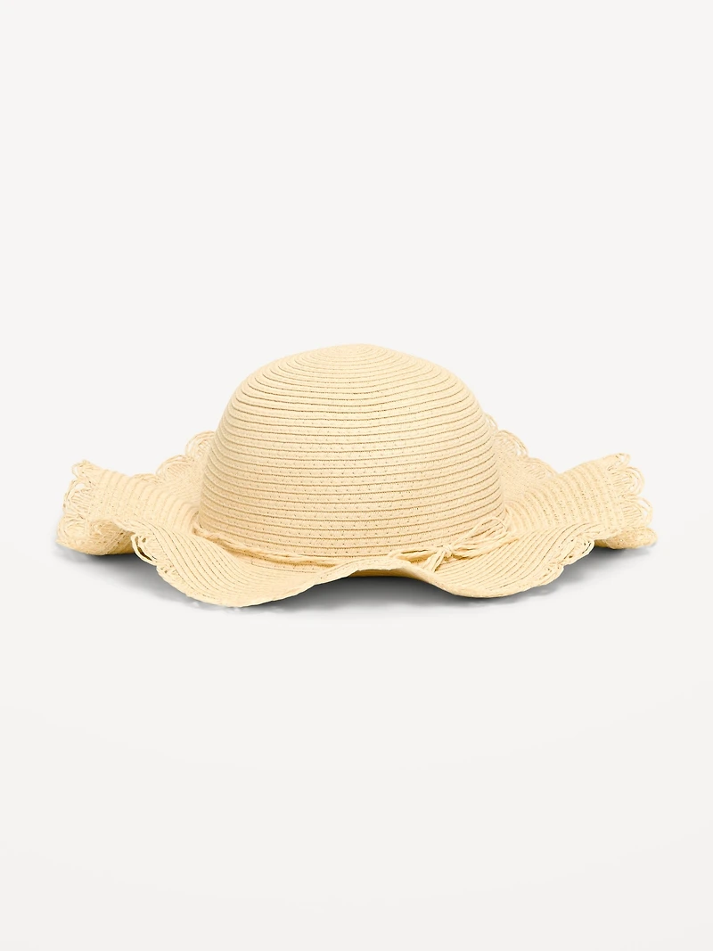 Wavy Sun Hat for Toddler Girls