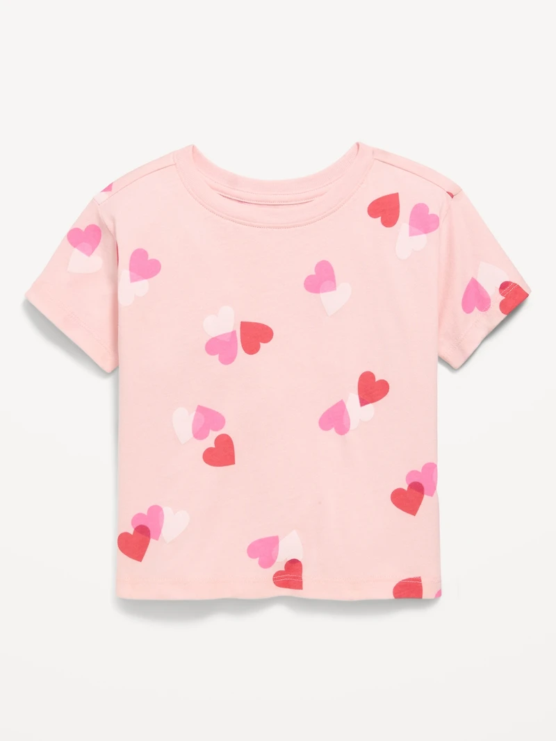 Printed Short-Sleeve T-Shirt for Toddler Girls