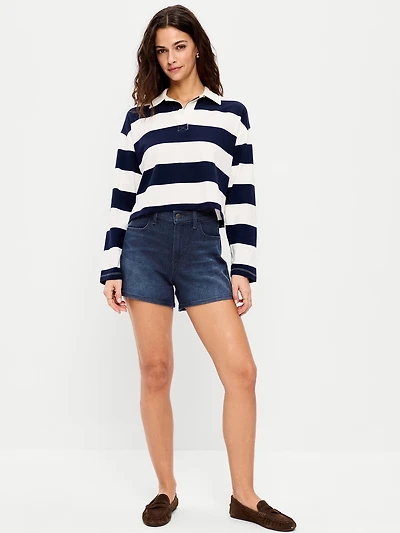 High-Waisted Wow Jean Shorts - 4-inch inseam