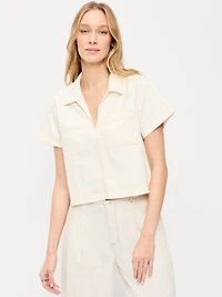 Double-Pocket Popover Top