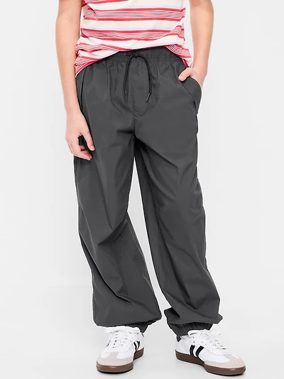 Baggy Parachute Jogger Pants for Boys