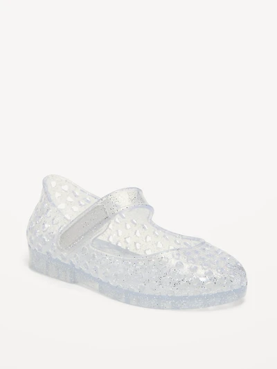 Jelly Mary-Jane Flats for Toddler Girls