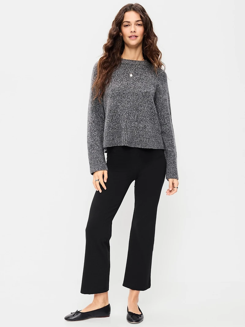 High-Waisted Fashion Kick Flare Leggings