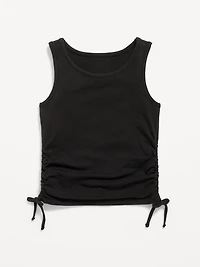 Side-Ruched Tank Top for Girls