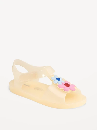 Jelly T-Strap Sandals for Toddler Girls