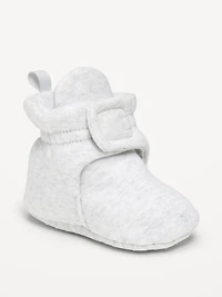 Jersey-Knit Booties for Baby