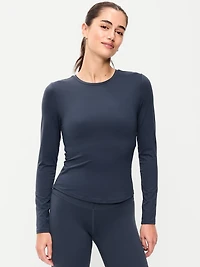 StudioSmooth Long-Sleeve Base Layer Top