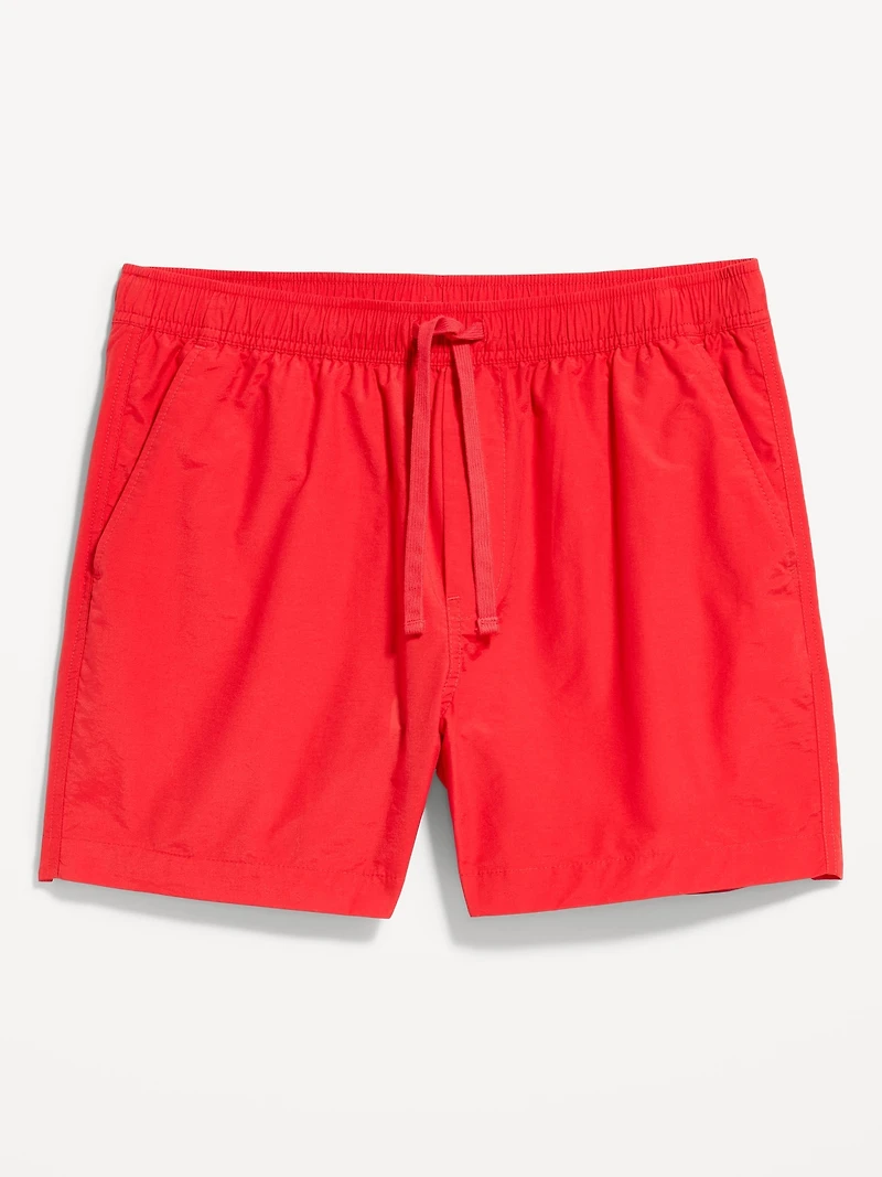 Solid Jogger Shorts - 5-inch inseam