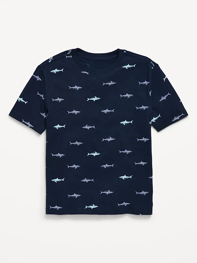 Printed Softest Short-Sleeve T-Shirt for Boys