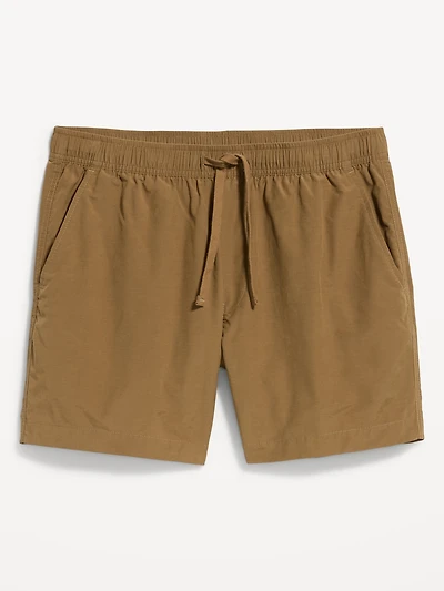 Solid Jogger Shorts - 5-inch inseam