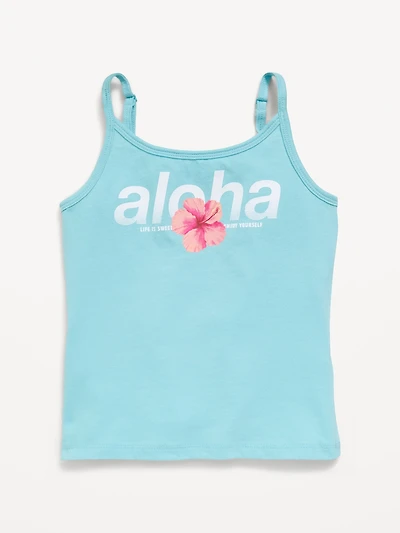 Fitted Graphic Cami for Girls