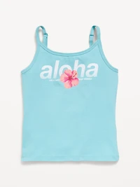 Fitted Graphic Cami for Girls