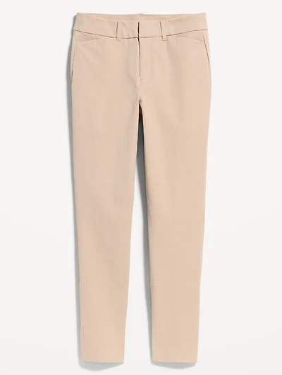 High-Waisted Pixie Skinny Ankle Pants