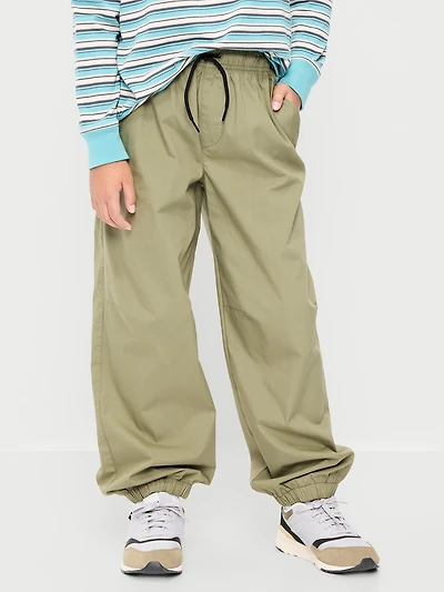 Baggy Parachute Jogger Pants for Boys