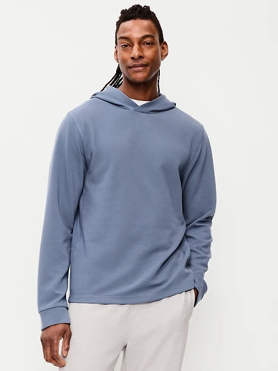 Recharge Knit Waffle Pullover Hoodie