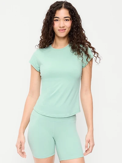 StudioSmooth Short-Sleeve Base Layer Top