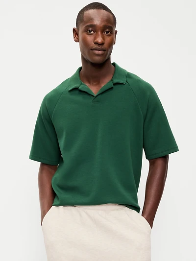 Dynamic Fleece Short-Sleeve Polo