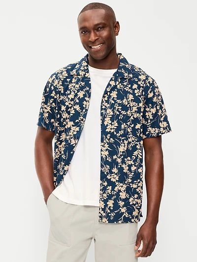 Short-Sleeve Camp Shirt