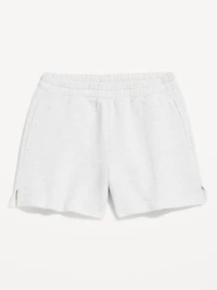 High-Waisted Bounce Fleece Shorts - 5-inch inseam
