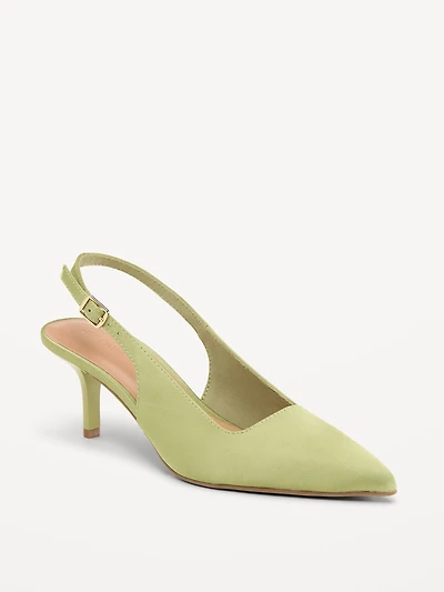 The Occasion by Old Navy Slingback Heels for Women