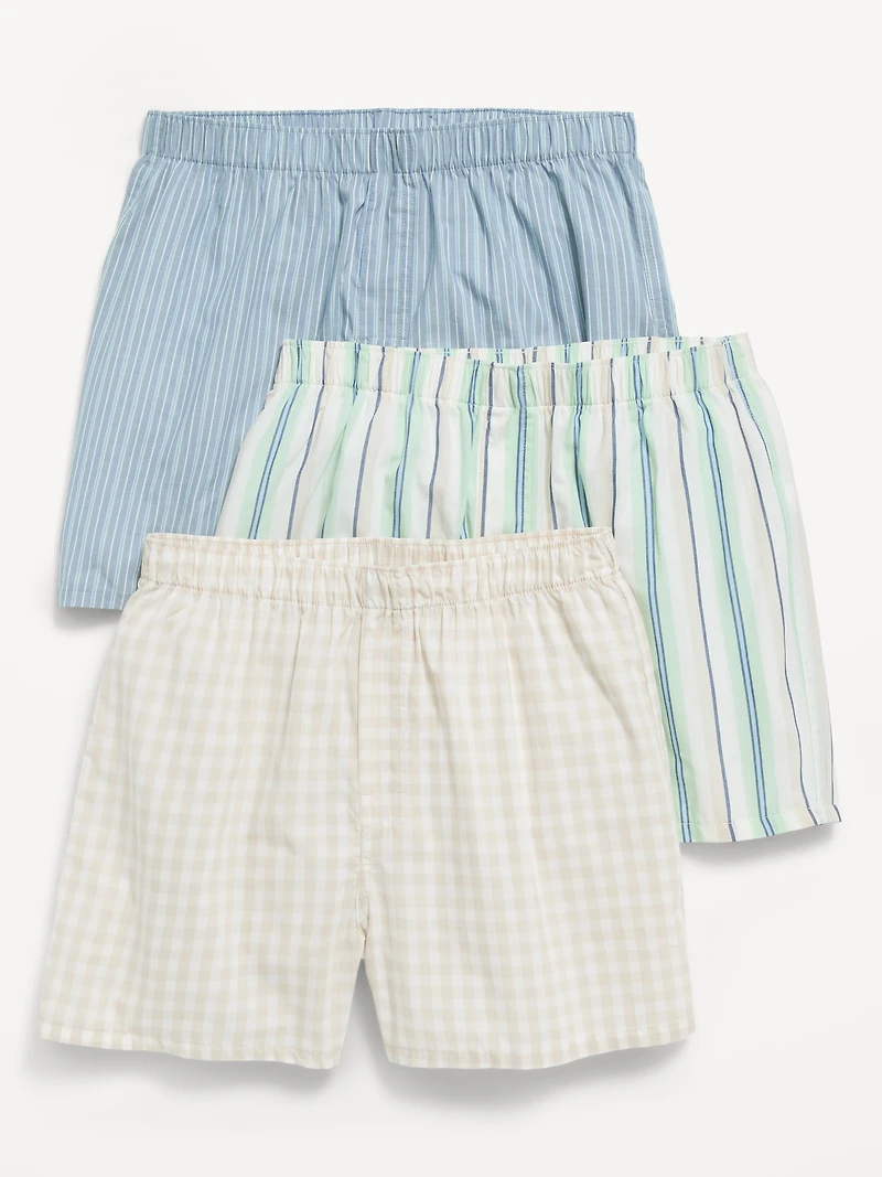 3-Pack Soft-Washed Boxer Shorts - 3.5-inch inseam