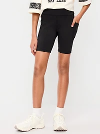 High-Waisted StudioSmooth Biker Shorts for Girls
