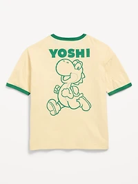 Super Mario™ Oversized Gender-Neutral Graphic T-Shirt for Kids
