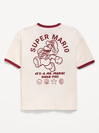 Super Mario™ Oversized Gender-Neutral Graphic T-Shirt for Kids
