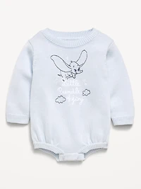 Disney© Dumbo Sweater-Knit One-Piece Romper for Baby