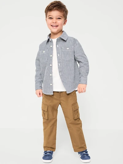 Baggy Cargo Pants for Toddler Boys
