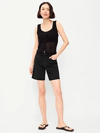 High-Waisted Wow Jean Shorts - 7-inch inseam