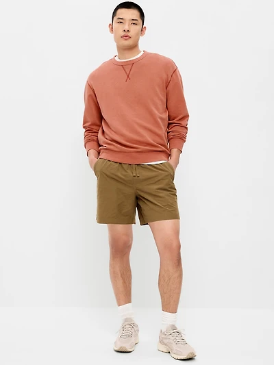 Solid Jogger Shorts - 5-inch inseam