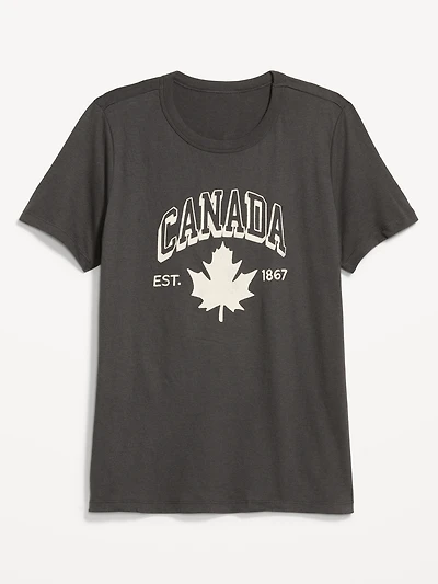 Crew-Neck Graphic T-Shirt