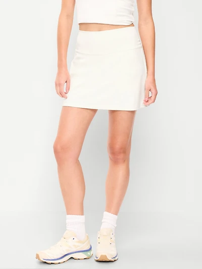 Extra High-Waisted StudioSmooth Skort
