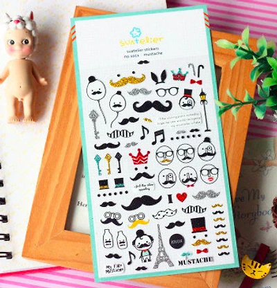 Suatelier Sticker: Moustache