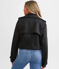 Faux Suede Jacket