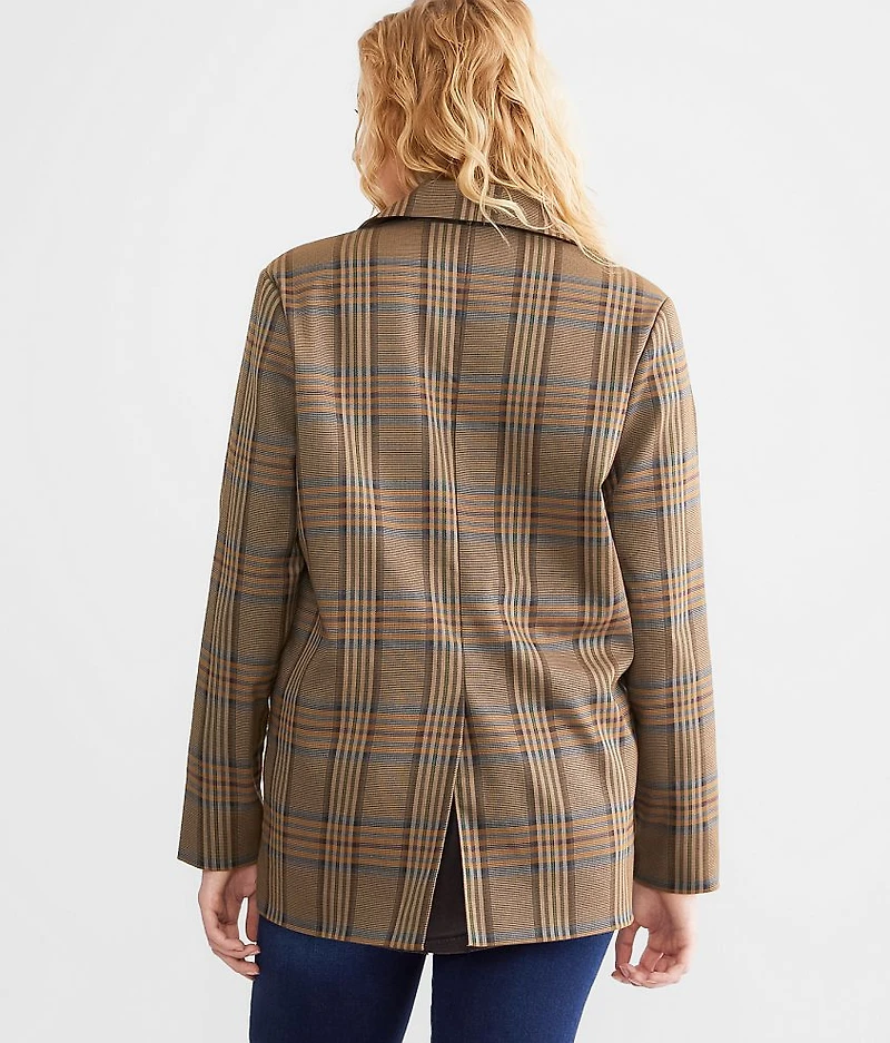 Plaid Blazer