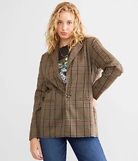 Plaid Blazer