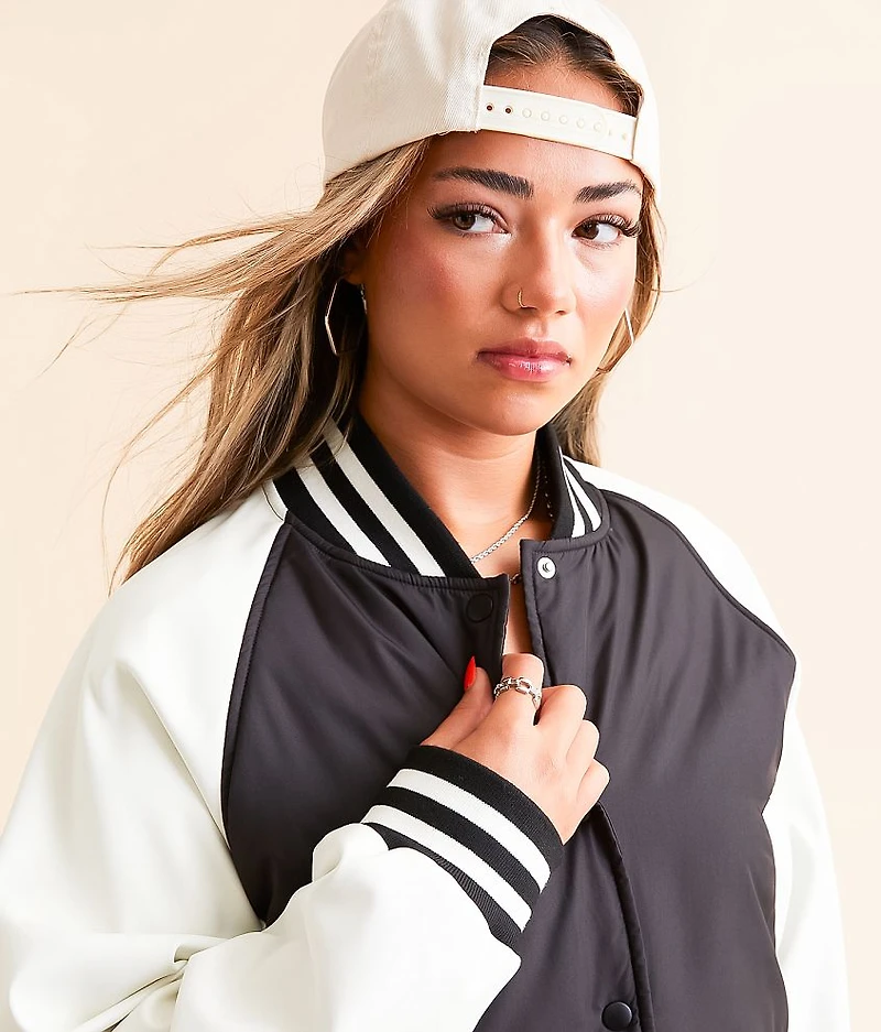 Varsity Cropped Jacket