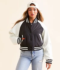 Varsity Cropped Jacket