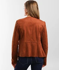 Faux Suede Jacket
