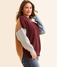 Color Block Sweater