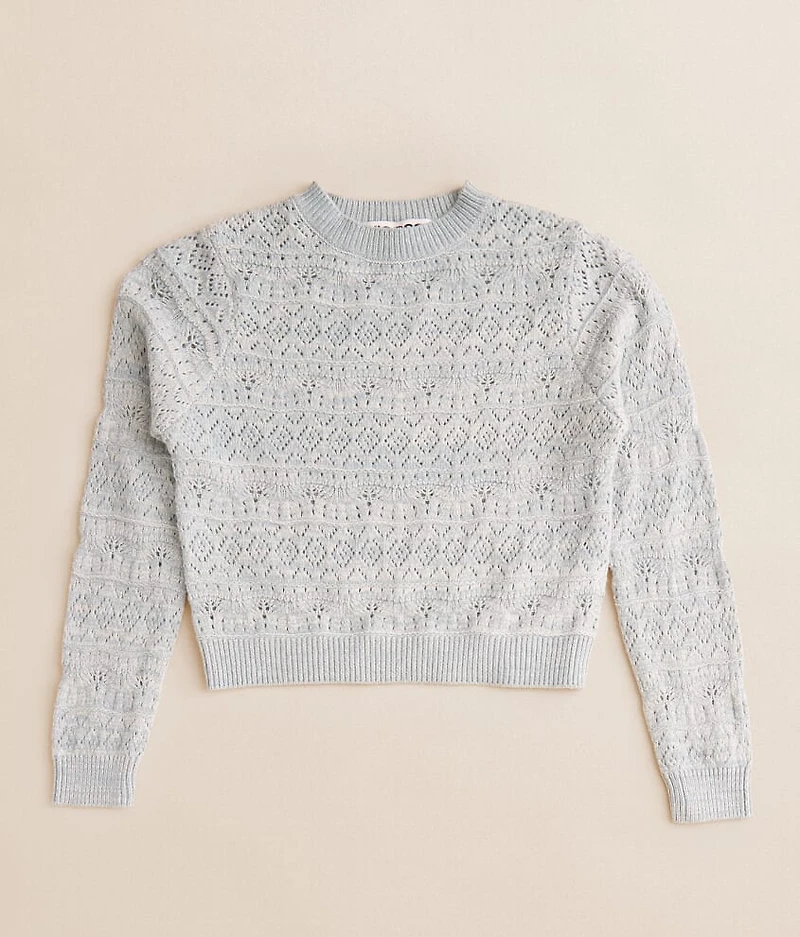 Girls - Pointelle Sweater